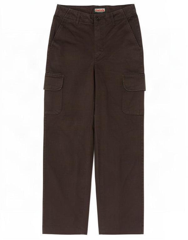 Invicta Pantaloni cargo lungi, crop, pentru femei, IT 40 Small W28 L26 Maro