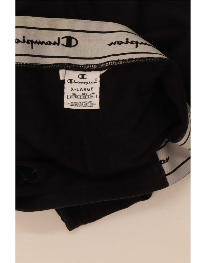 Pantaloni de trening pentru bărbați Champion Graphic Capri XL, negru