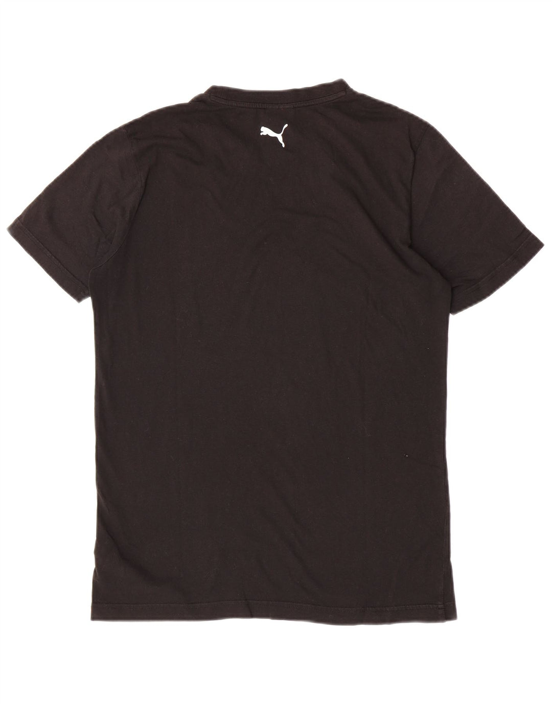 Tricou grafic Puma pentru bărbați Top mic bumbac negru