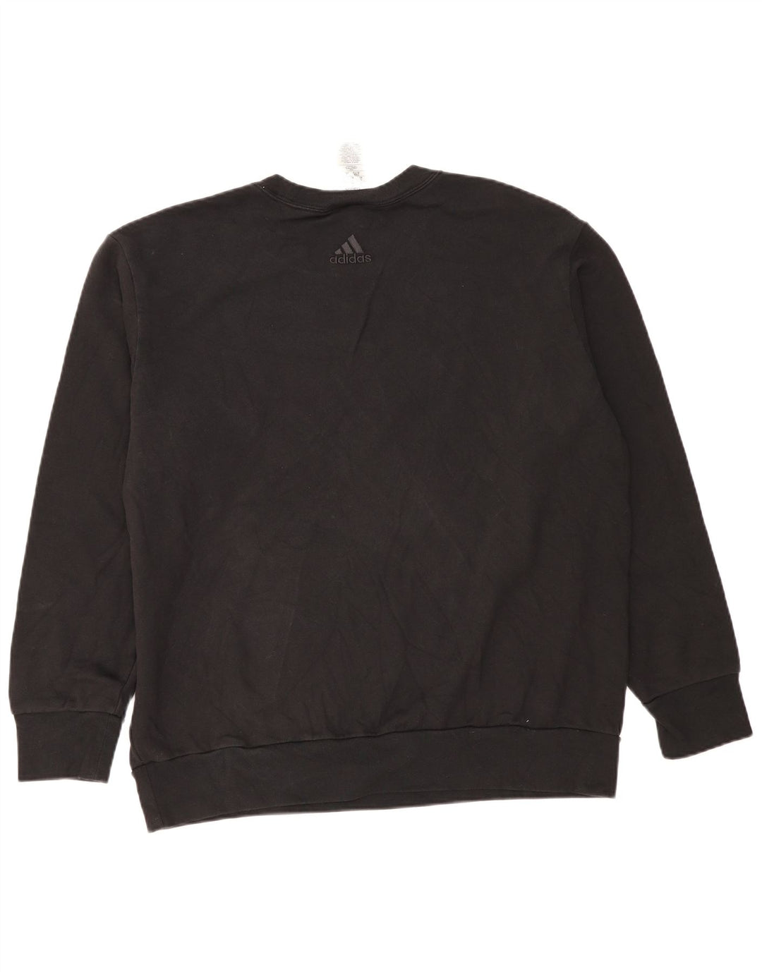 Hanorac grafic pentru bărbați Adidas Jumper XL bumbac negru