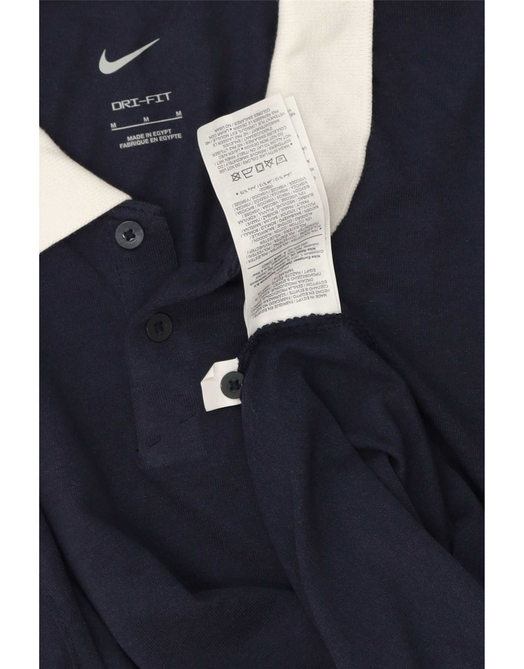 Tricou polo Nike Rugby pentru bărbați, poliester mediu albastru bleumarin