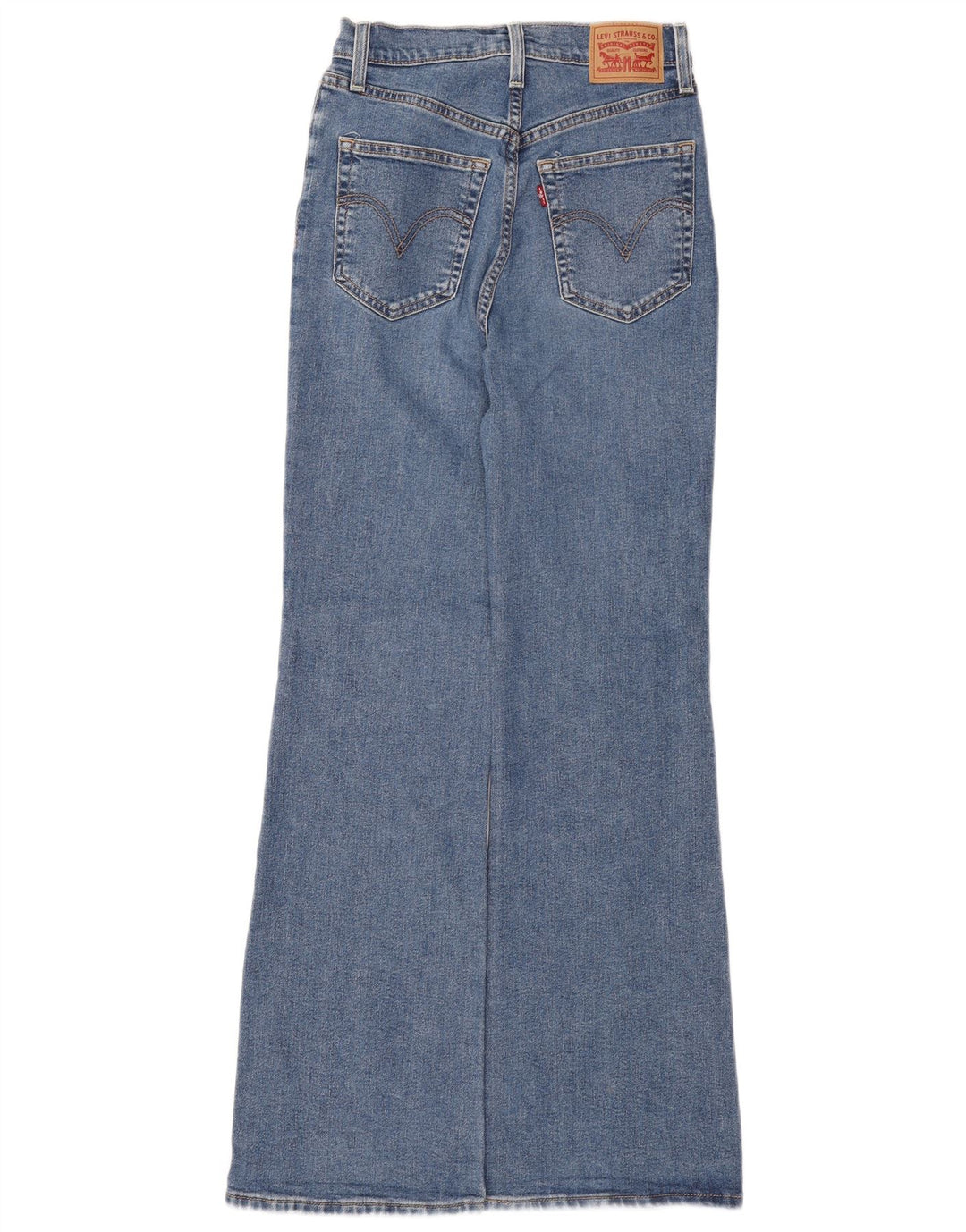 Blugi Levi's Ribcage Bootcut W27 L31 Blue Bumbac