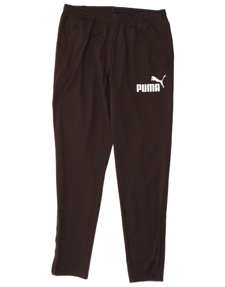Pantaloni de trening Puma Graphic pentru bărbați, mari, negru, poliester