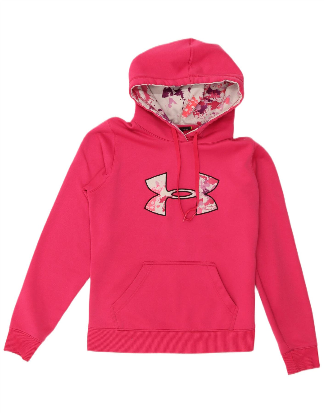 Pulover Under Armour pentru damă, cu grafică, UK 14, poliester roz mediu