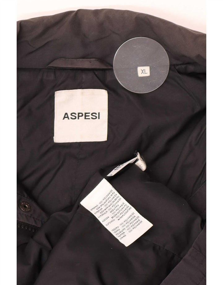 Aspesi Jachetă Utilitară Femei UK 18 XL Bleumarin Poliamidă