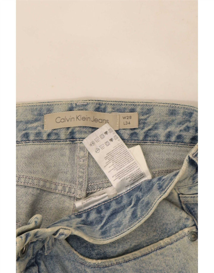 Blugi slim pentru bărbați Calvin Klein W28 L34 Bumbac albastru
