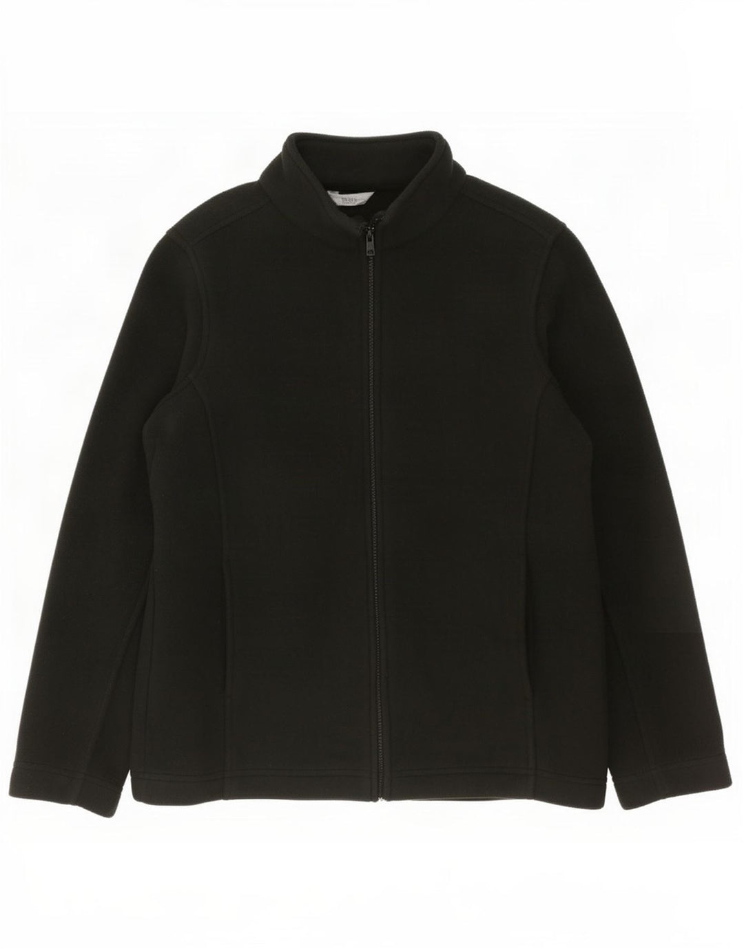Jachetă fleece supradimensionată pentru femei Marks & Spencer UK 10 Poliester negru mic