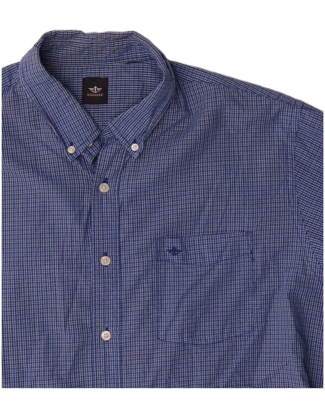 Cămașă Dockers pentru bărbați XL Blue Check