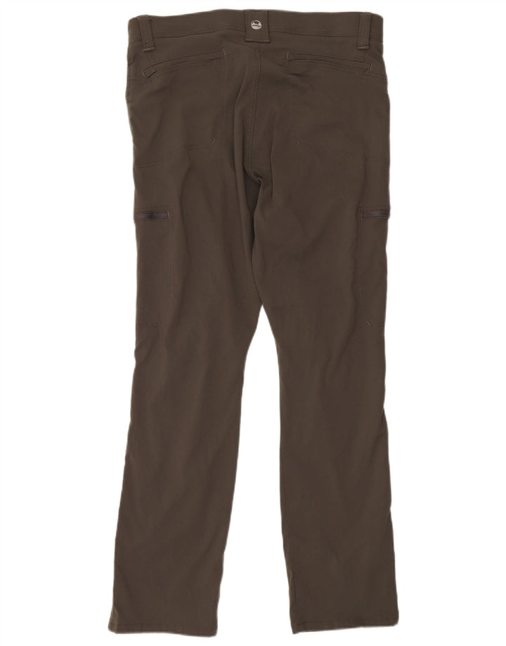 Pantaloni cargo subțiri Wrangler pentru bărbați W36 L30 nailon gri