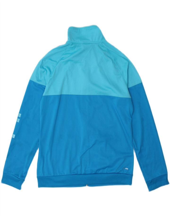 Jachetă de top pentru trening Climalite Adidas pentru femei UK 12/14 Medium Blue
