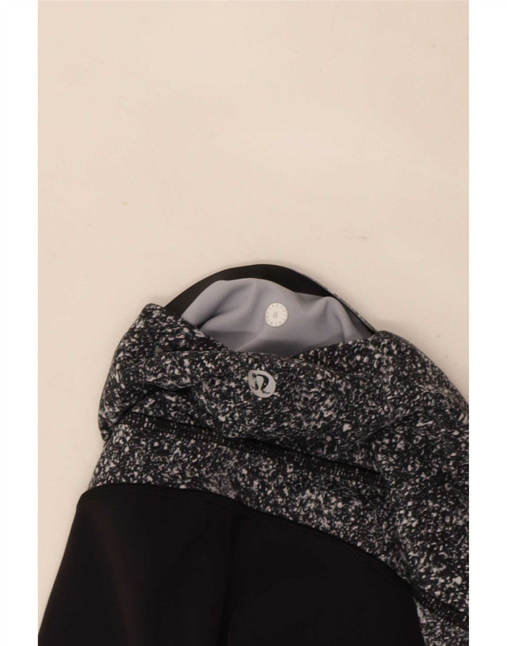 Leggings pentru femei Lululemon UK 8, negru, color block