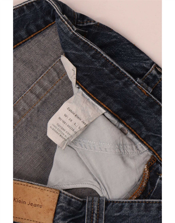 Blugi largi pentru bărbați Calvin Klein W38 L30 Bumbac albastru