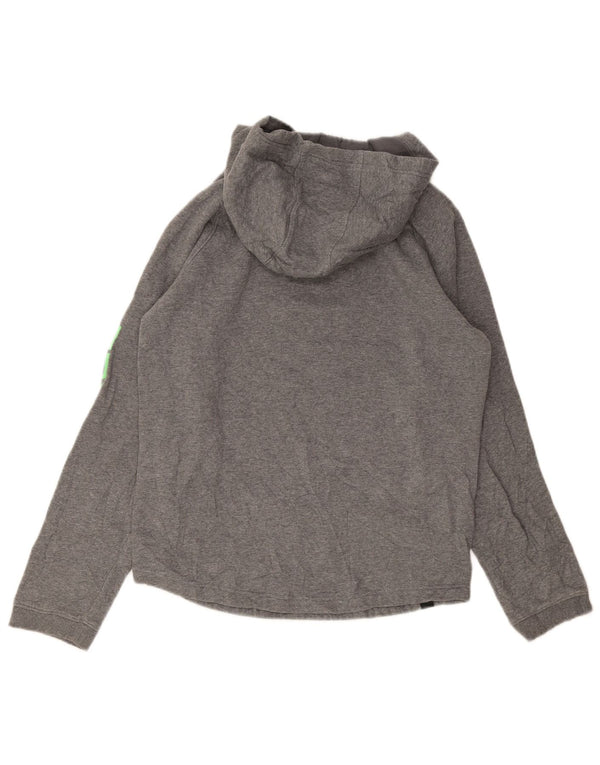 Pulover pentru băieți Under Armour Graphic Hoodie 13-14 ani XL bumbac gri