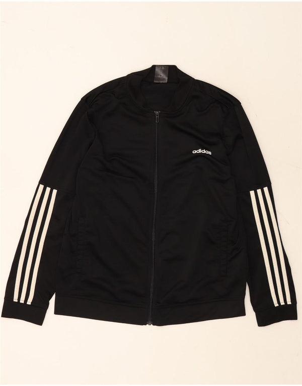 Jachetă de trening pentru femei ADIDAS UK 20/22 XL Poliester negru
