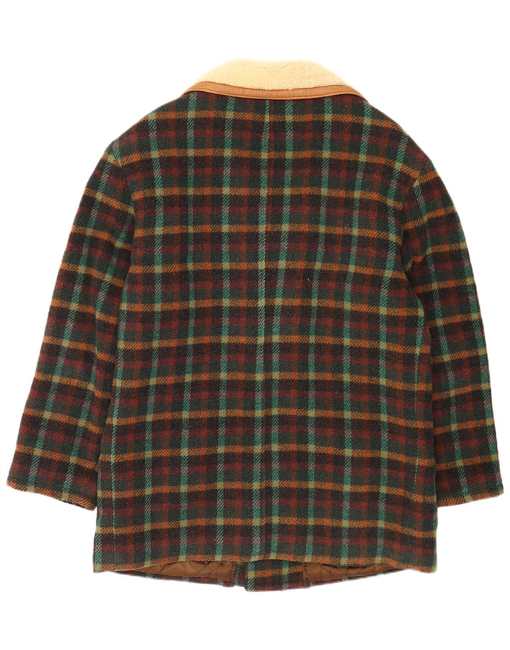 Pardesiu pentru bărbați INDIOS UK 40, mare, multicolor, cu carouri