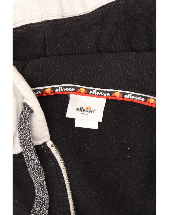 Pulover cu glugă cu fermoar pentru bărbați Ellesse, mare, gri