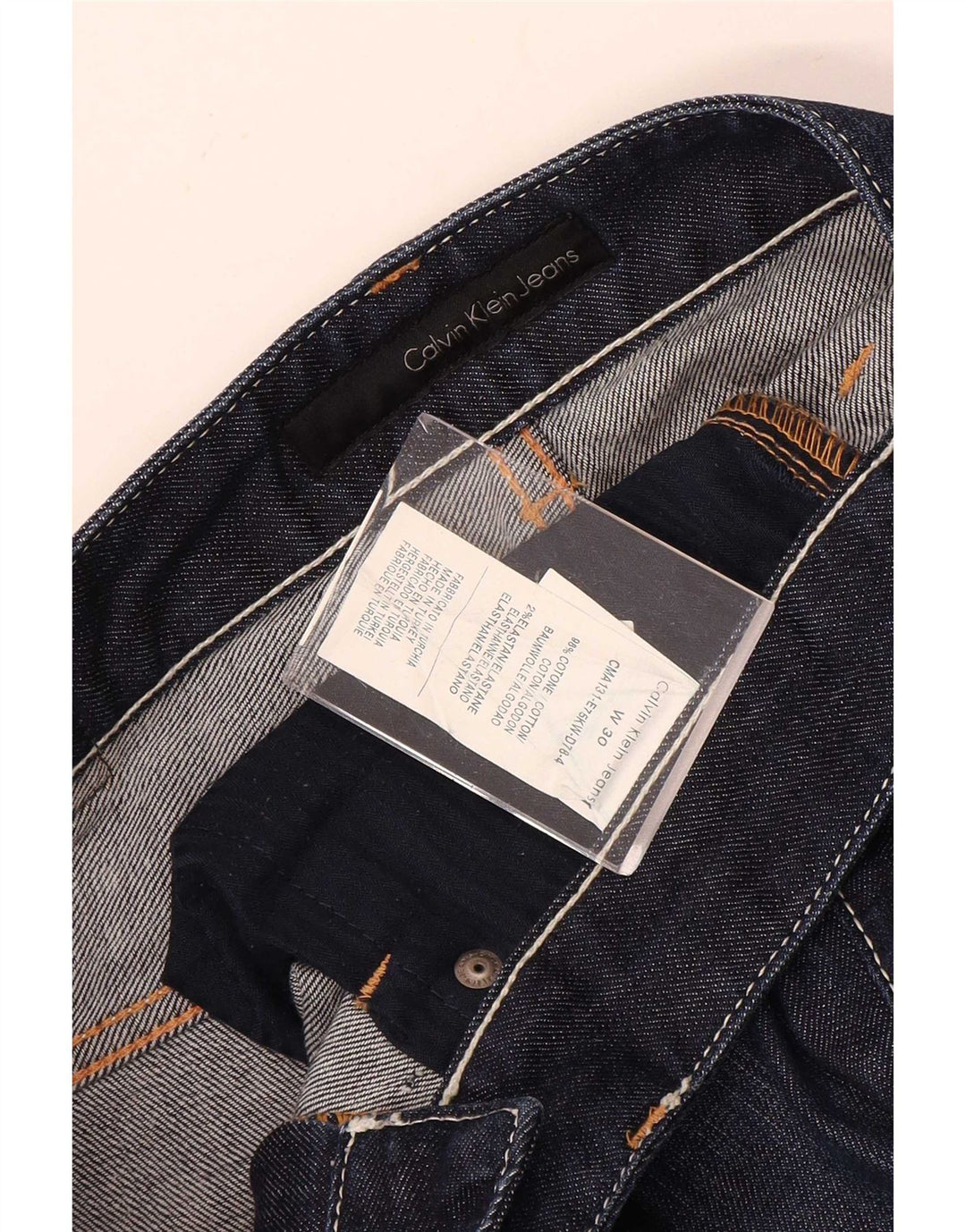 Blugi Calvin Klein pentru femei Bootcut W30 L32 Bumbac bleumarin