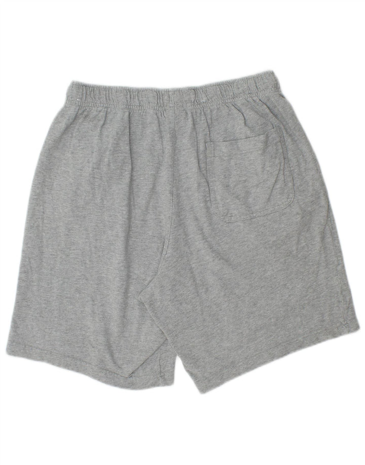 Pantaloni scurți sport NIKE pentru bărbați, bumbac gri mediu