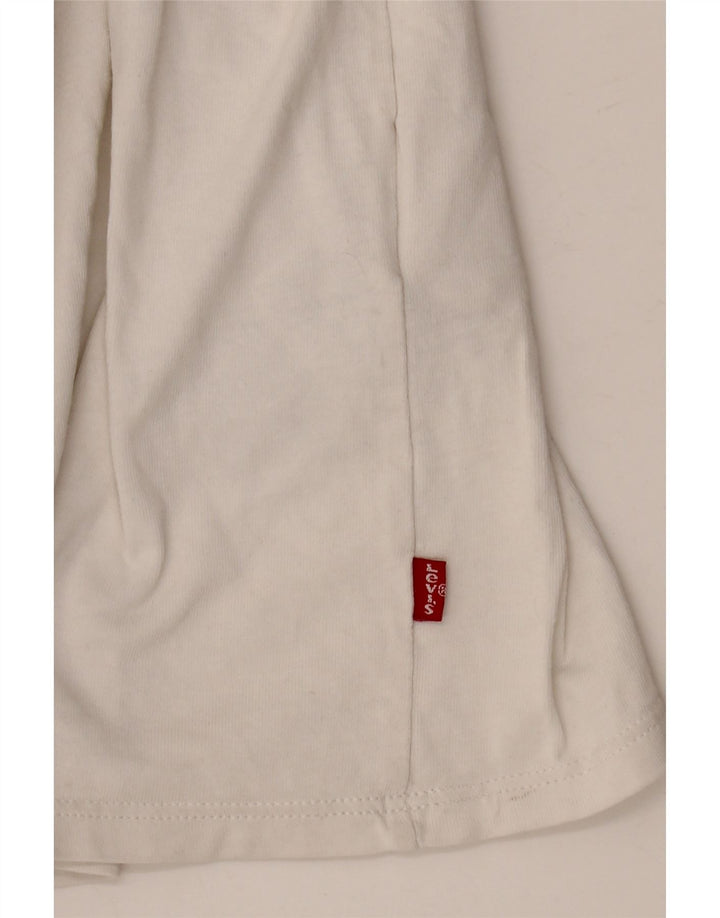 Tricou grafic pentru femei LEVI'S Top UK 20 2XL Alb