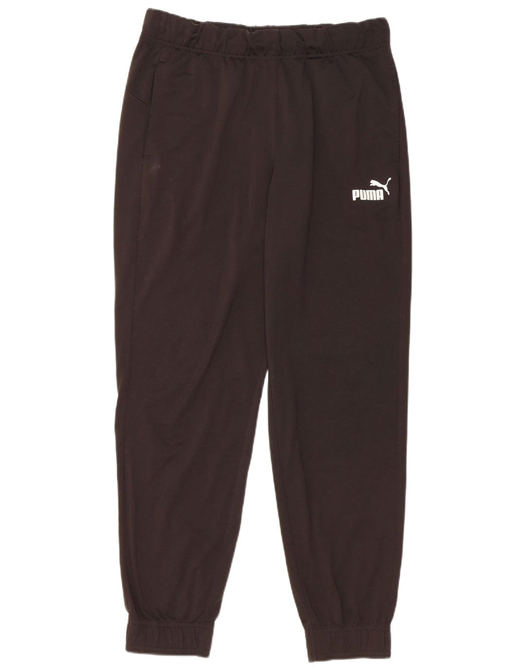 Pantaloni de trening Puma pentru bărbați Joggeri poliester mediu negru