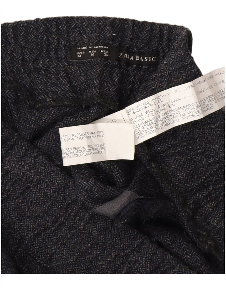 Pantaloni de jogging pentru femei Zara Mediu L28 L27 Bleumarin Viscoză în spinare