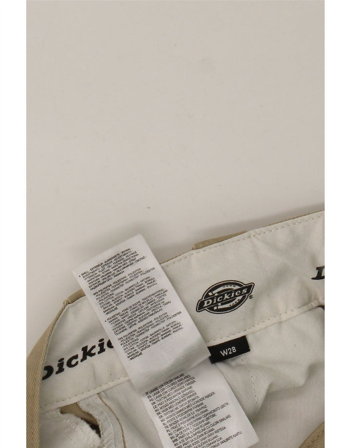 Pantaloni chino drepți pentru bărbați Dickies L28 L25 Maro Poliester