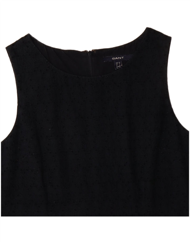 GANT Rochie fără mâneci pentru femei UK 14 Medium bleumarin Bumbac