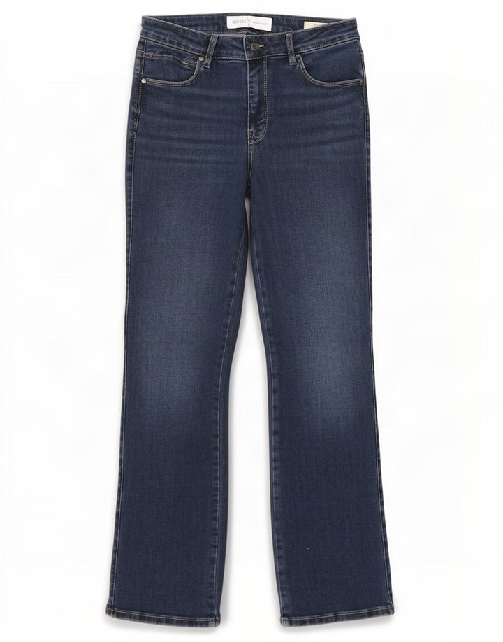 Blugi drepte pentru femei Guess W29 L30 bumbac albastru