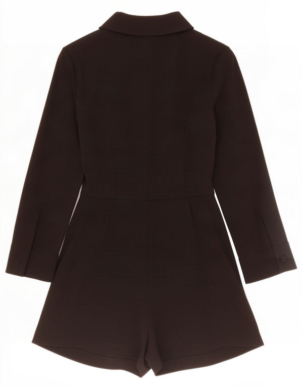 Costum pentru femei Zara cu mânecă lungă UK 10 Poliester negru mic