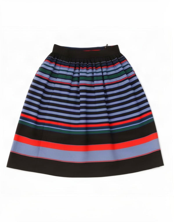 Fustă în formă de A pentru femei Zara XS W24 Poliester cu dungi multicolore