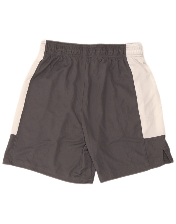 Pantaloni scurți sport Under Armour pentru bărbați, gri mediu, poliester color bloc