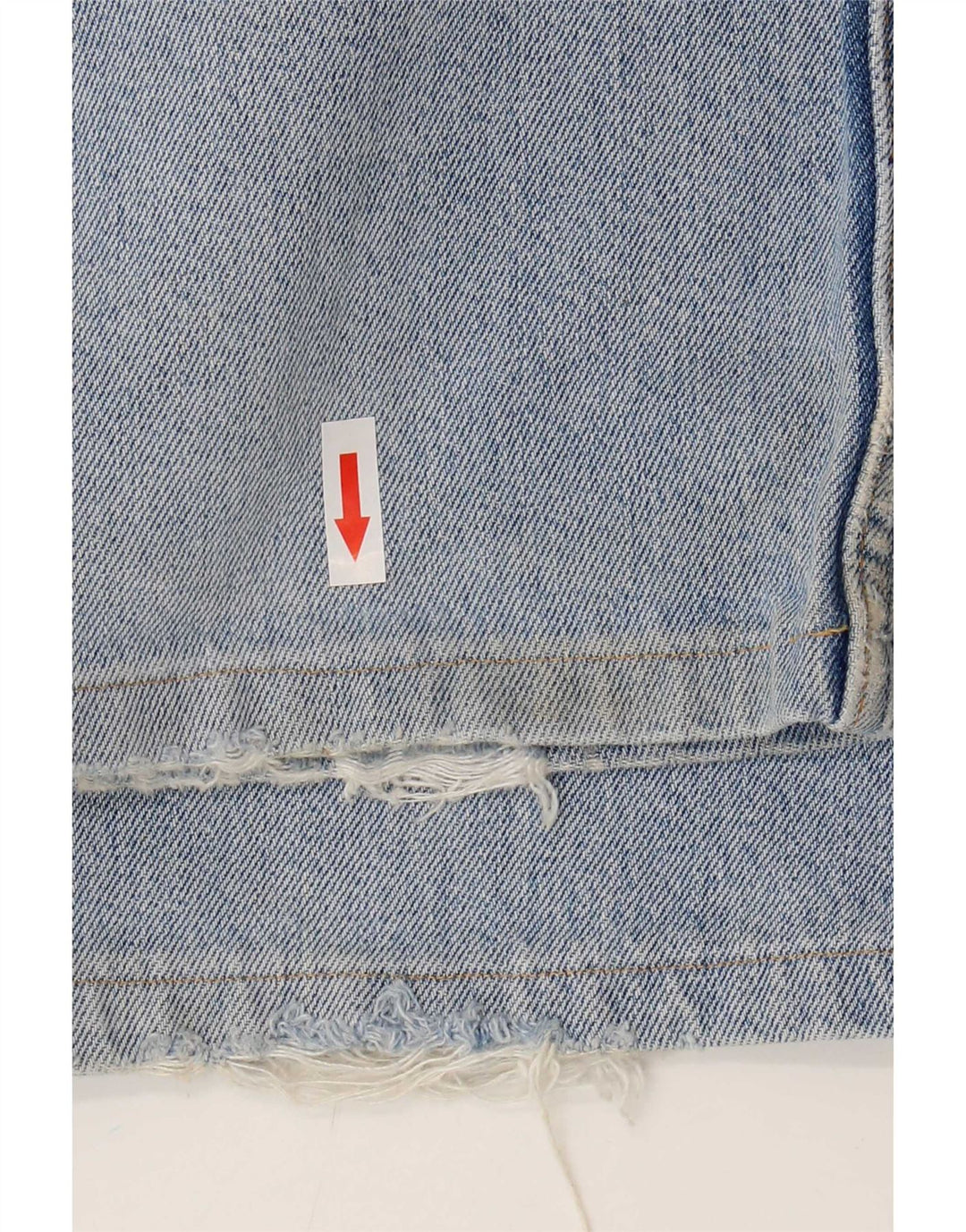 Blugi drepți distressed 501 Levi's pentru bărbați W36 L28 Bumbac albastru