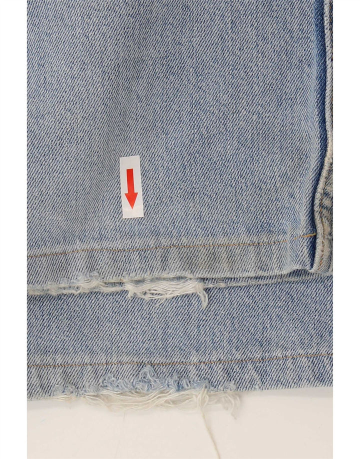 Blugi drepți distressed 501 Levi's pentru bărbați W36 L28 Bumbac albastru