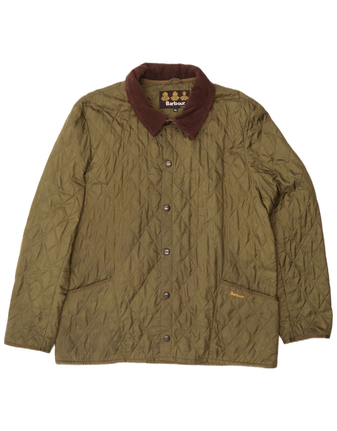 Jachetă matlasată Barbour pentru bărbați UK 42 XL Kaki Colorblock