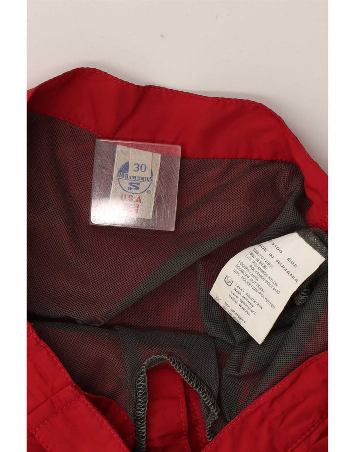 Pantaloni scurți de înot North Sails pentru bărbați, poliamidă roșie medie