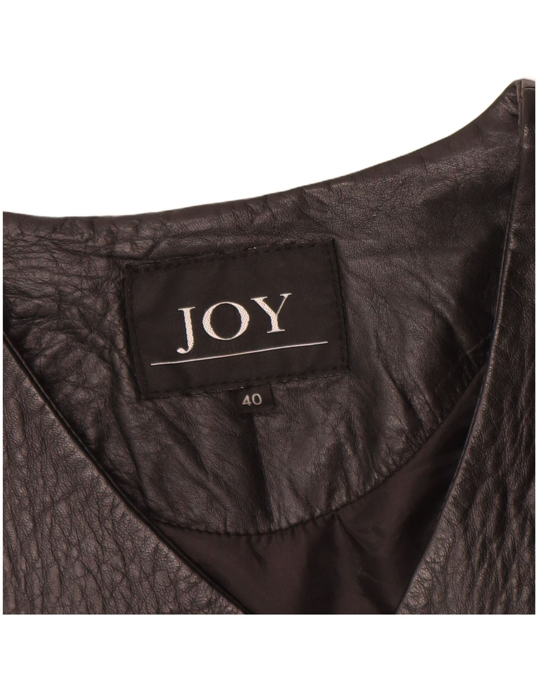 Geacă de piele pentru femei Joy EU 40 Medium Negru