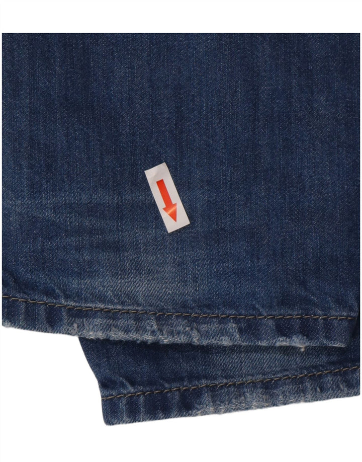 Jeans slim pentru bărbați Diesel Distressed W34 L26 Bumbac albastru