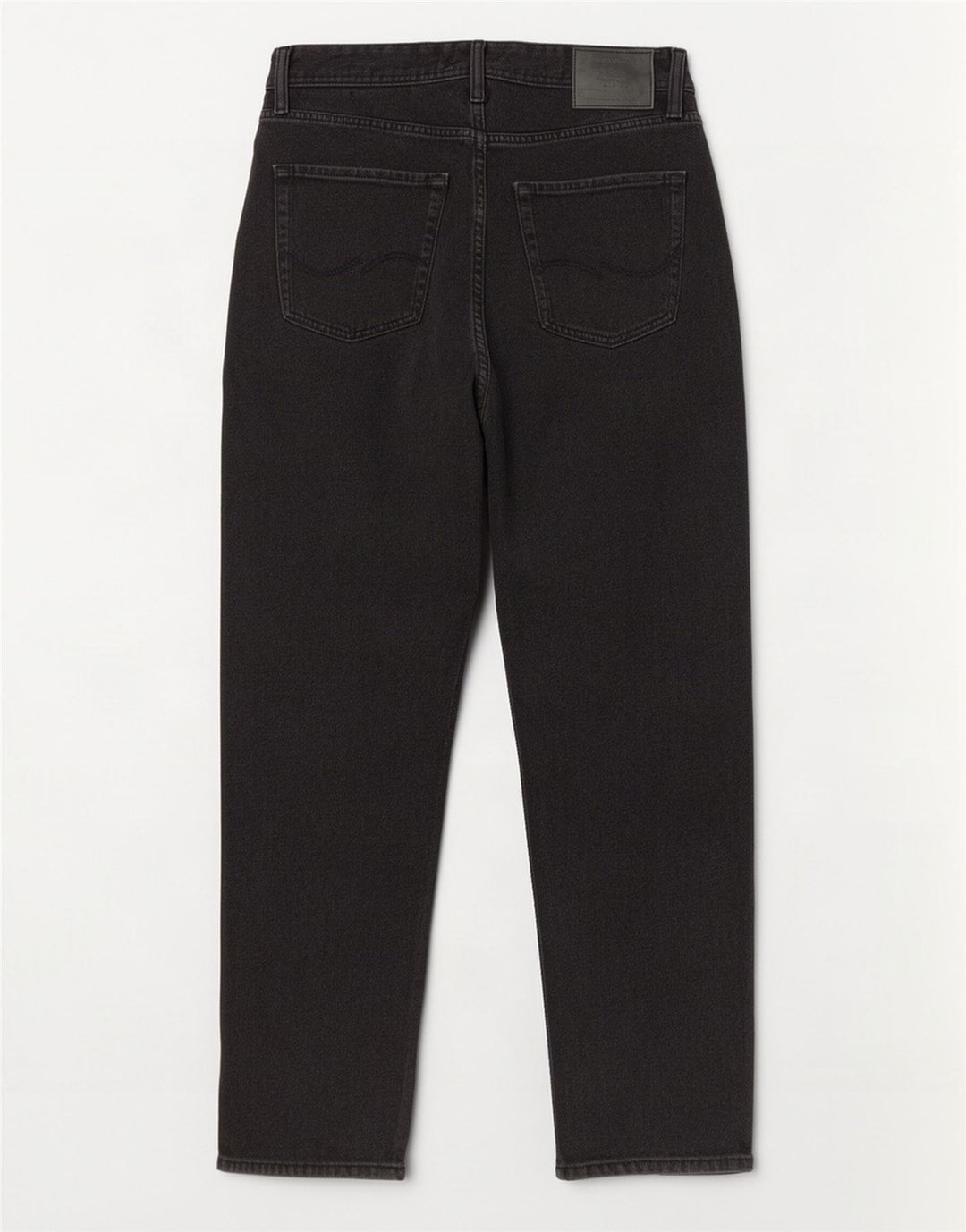 Blugi drepti pentru bărbați Jack & Jones W32 L32 bumbac negru