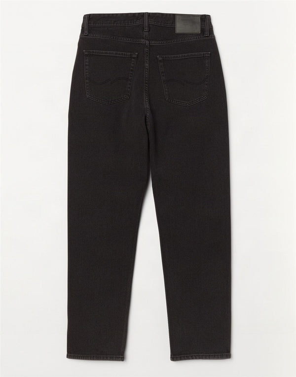 Blugi drepti pentru bărbați Jack & Jones W32 L32 bumbac negru