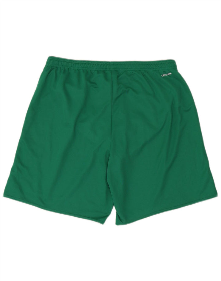 Pantaloni scurți sport adidas Climalite pentru bărbați, mari, verde, poliester