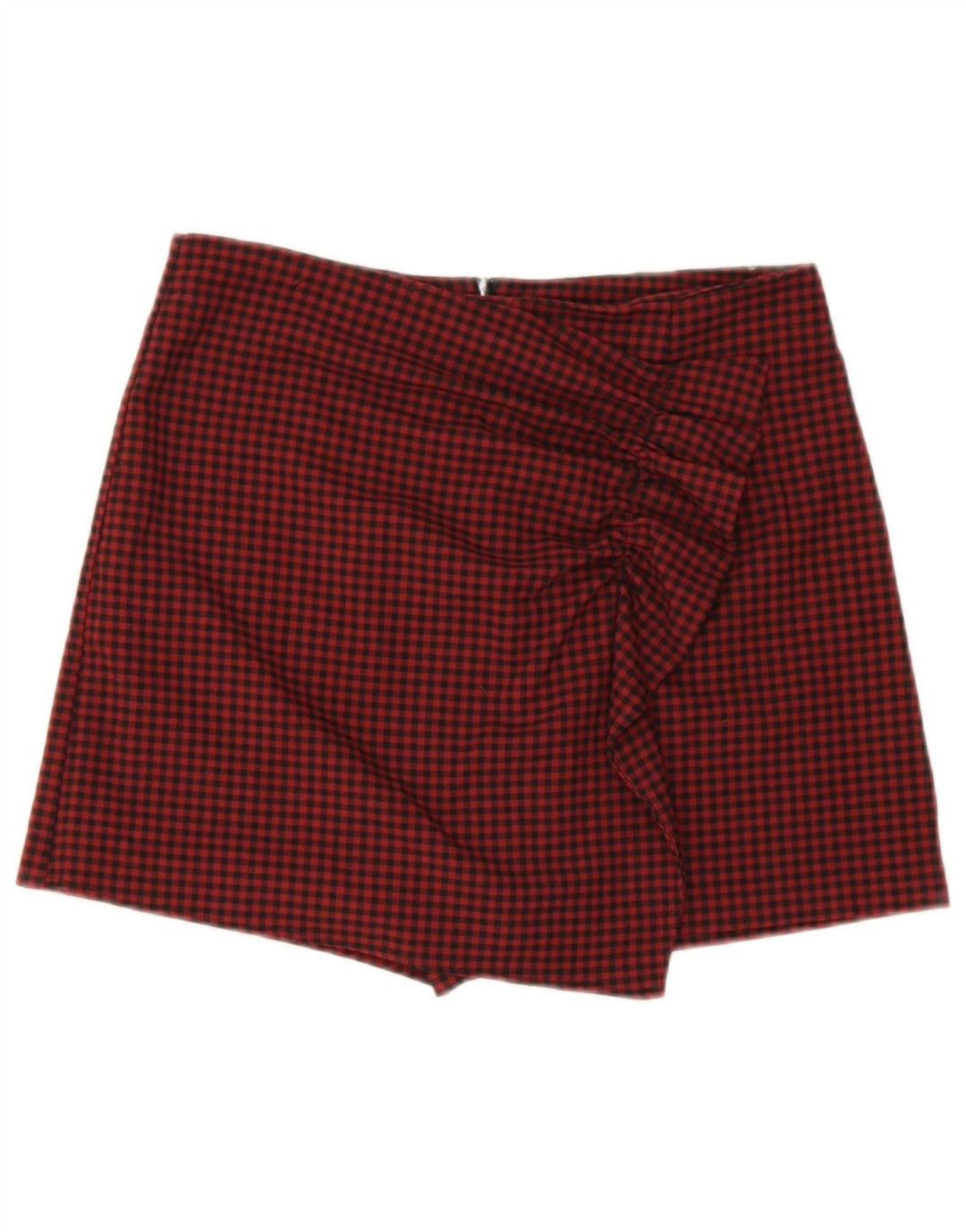 Pantaloni scurți casual pentru femei Zara, mari W30 L3, roșu, vichy