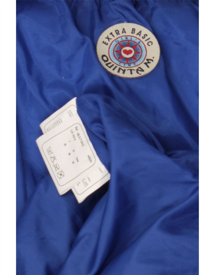 Jachetă căptușită vintage pentru bărbați UK 38 Poliester mediu negru