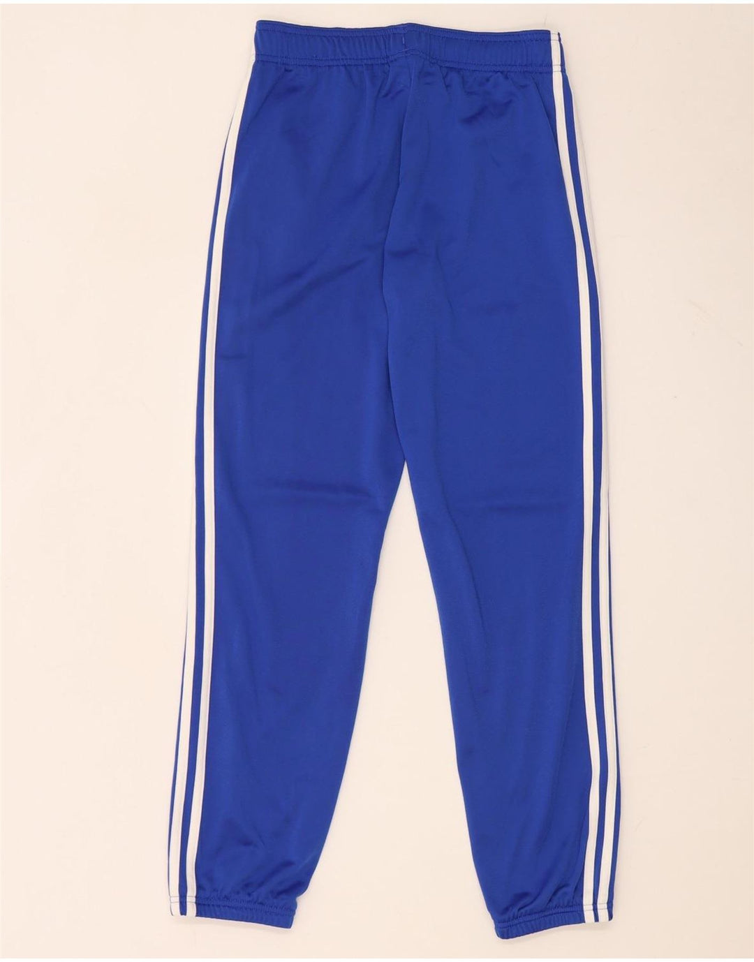 Pantaloni de trening Adidas baieti Joggeri 11-12 ani poliester albastru