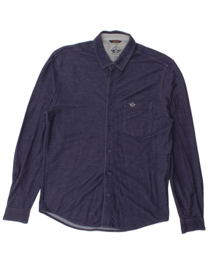 Cămașă Dockers Flex Slim Fit pentru bărbați, mediu bleumarin