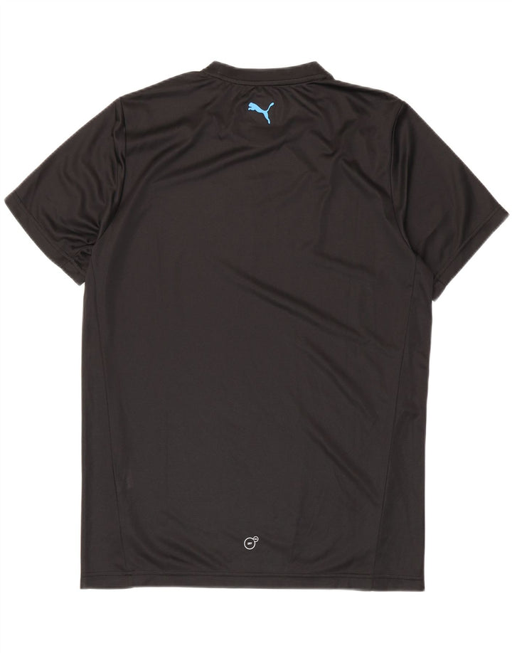 PUMA Mens Graphic T-Shirt Top Large Black Vintage Puma and Second-Hand Puma from Messina Hembry 