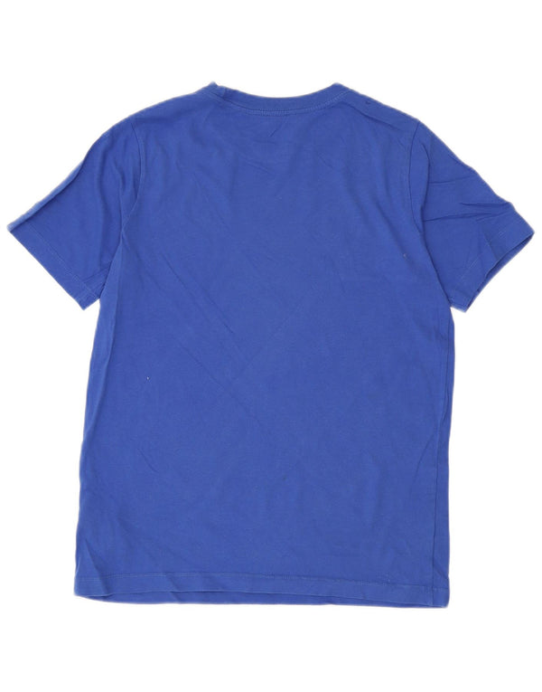 Tricou grafic Nike pentru băieți Top 13-14 ani XL Bumbac albastru