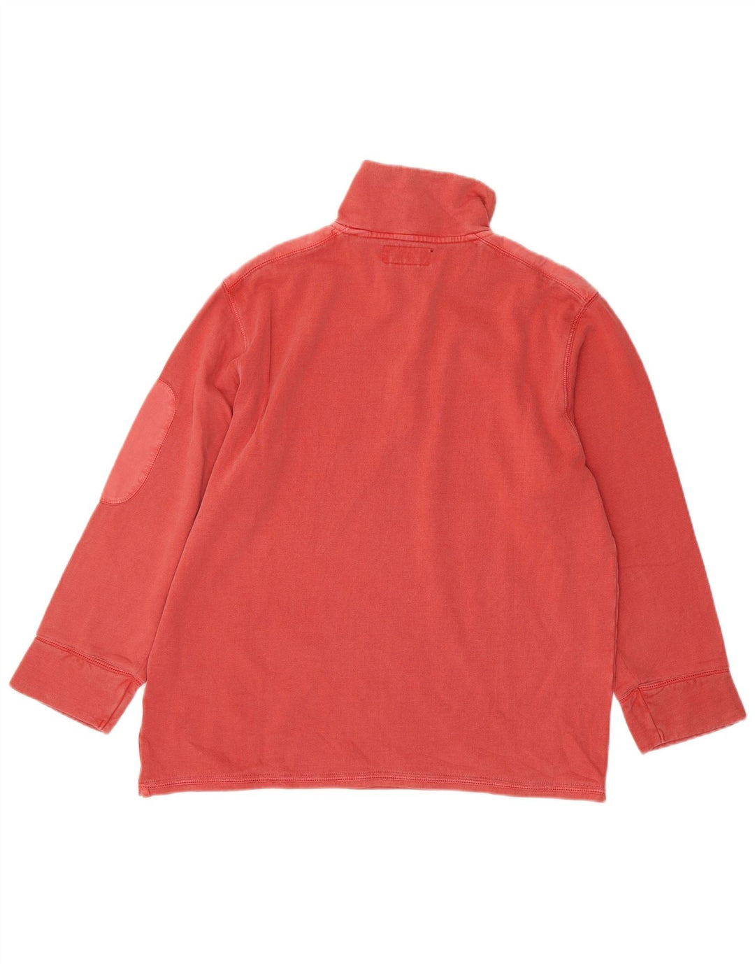 Pulover pentru bărbați Marlboro Classics, cu fermoar și gât, bumbac roșu 2XL