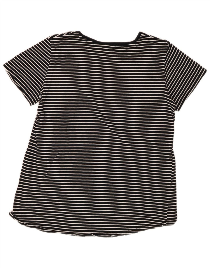 Tricou pentru femei Zara UK 10 mic cu dungi negre