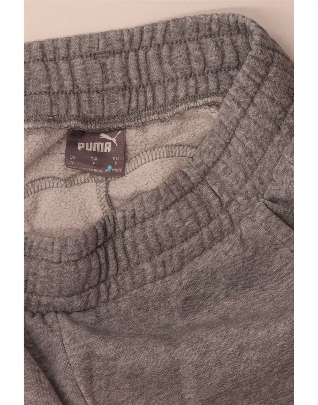 Pantaloni de trening Puma pentru bărbați Joggeri mici, gri bumbac