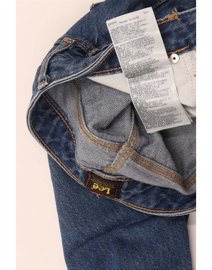 Blugi Lee pentru bărbați Carol cropped W28 L25 Bumbac albastru
